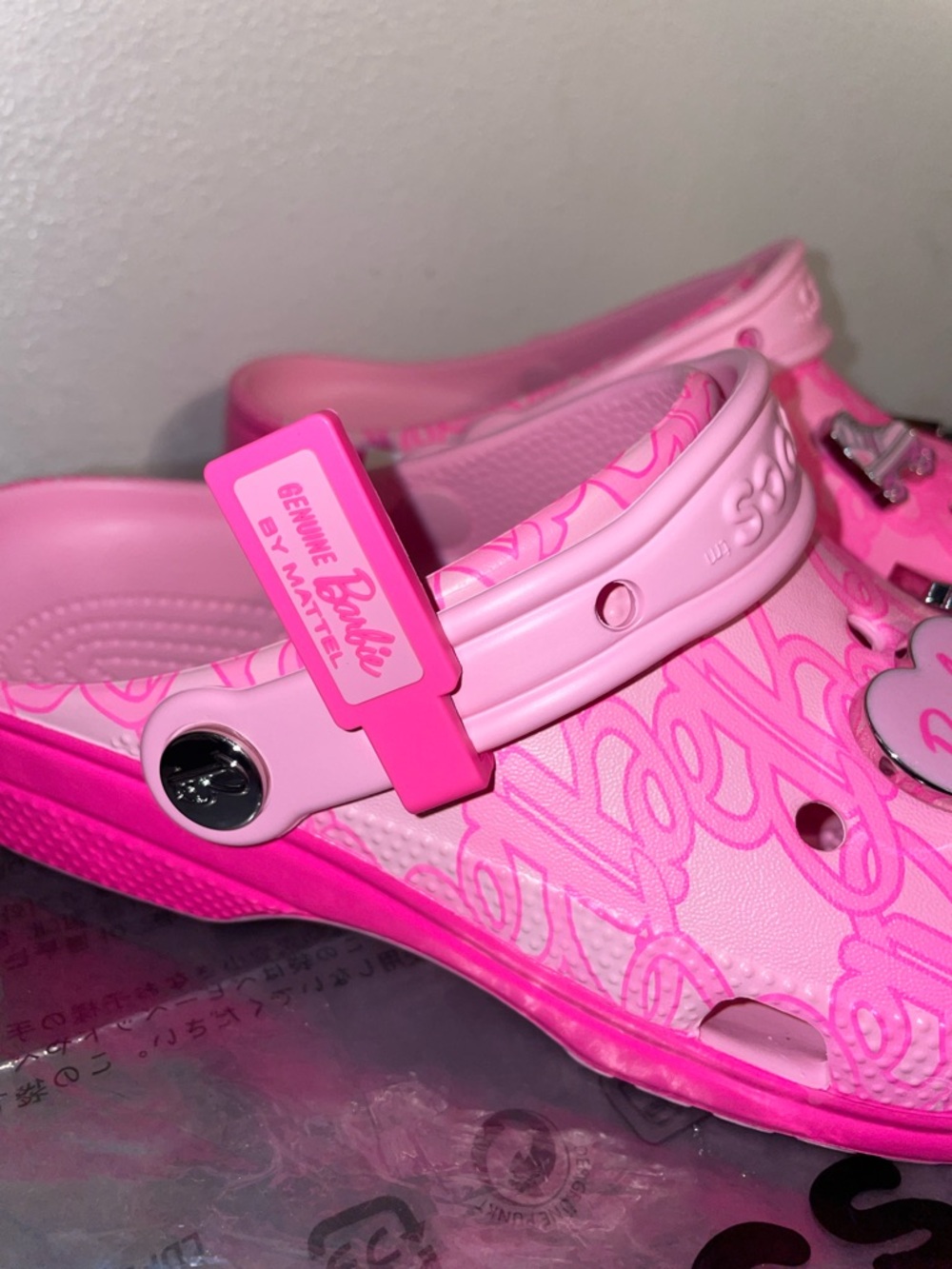 CROCS Mattel Barbie Monogram Classic Clog - Picture 8 of 16